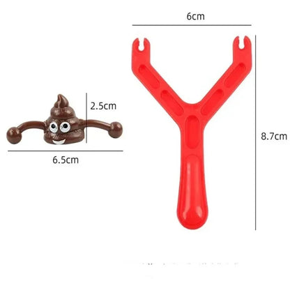 12PC Funny Poo Launcher Tricky Slingshot Children Toys Kids Birthday Party Gifts Wedding Gifts For Guests Christmas Party Favors. 12PC Funny Poo Launcher Tricky Slingshot Children Toys Kids Birthday Party Cadeaux de mariage pour les invités Fête de Noël