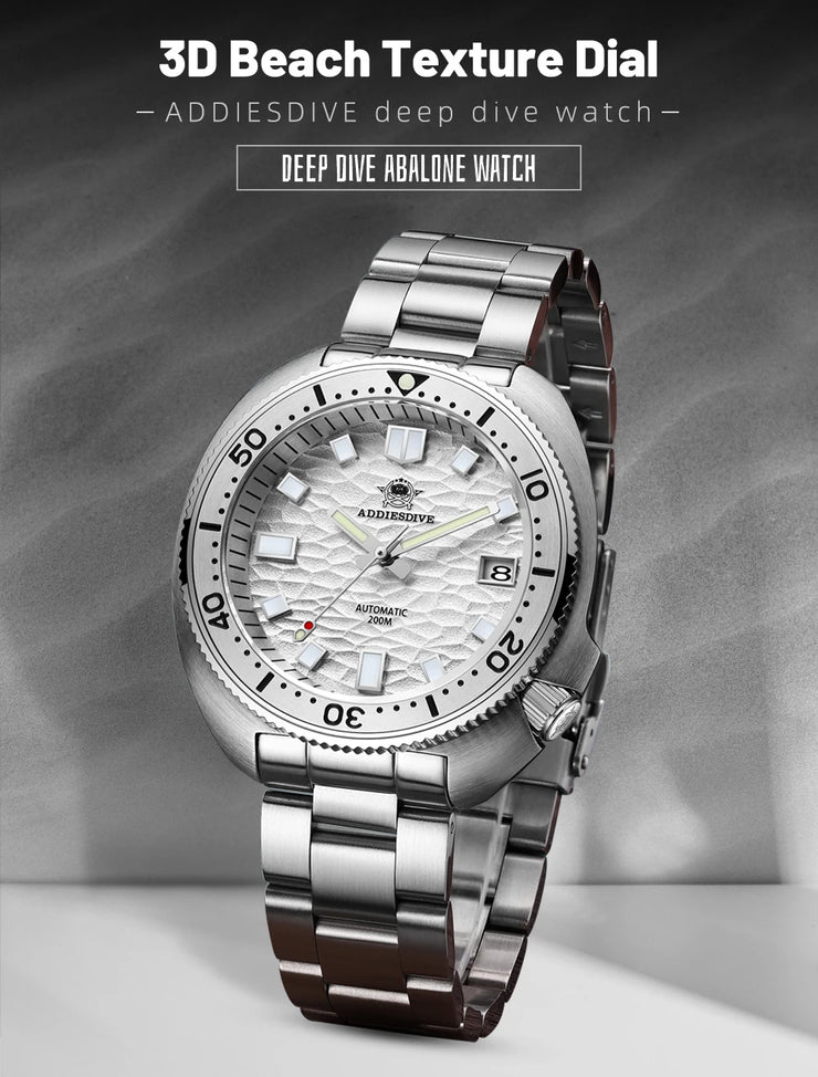 Montre Homme Automatique ADDIESDIVE NH35A Acier Inoxydable
