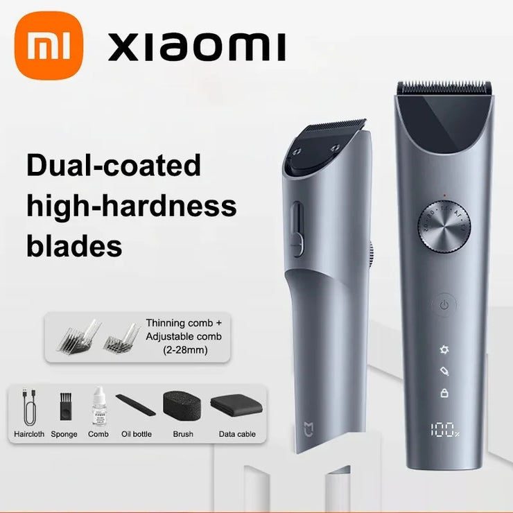 Xiaomi Mijia Hair Clipper 2 Hair Trimmer Professional Beard Cut Machine IPX7 Waterproof Wireless Haircut Machine Mijia Clipper 2.Xiaomi Mijia Hair Clipper 2 Coupe de barbe professionnelle coupe-cheveux IPX7 Machine coupe-cheveux sans fil imperméable Mijia
