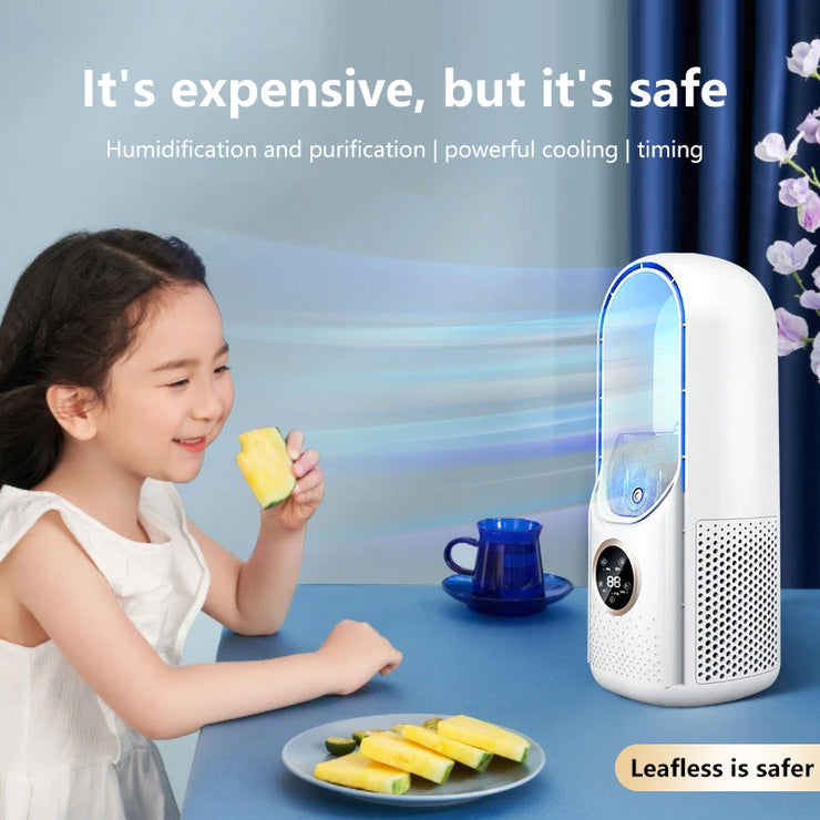 Ventilateur Sans Hélice USB Portable Mini Rafraîchisseur d’Air