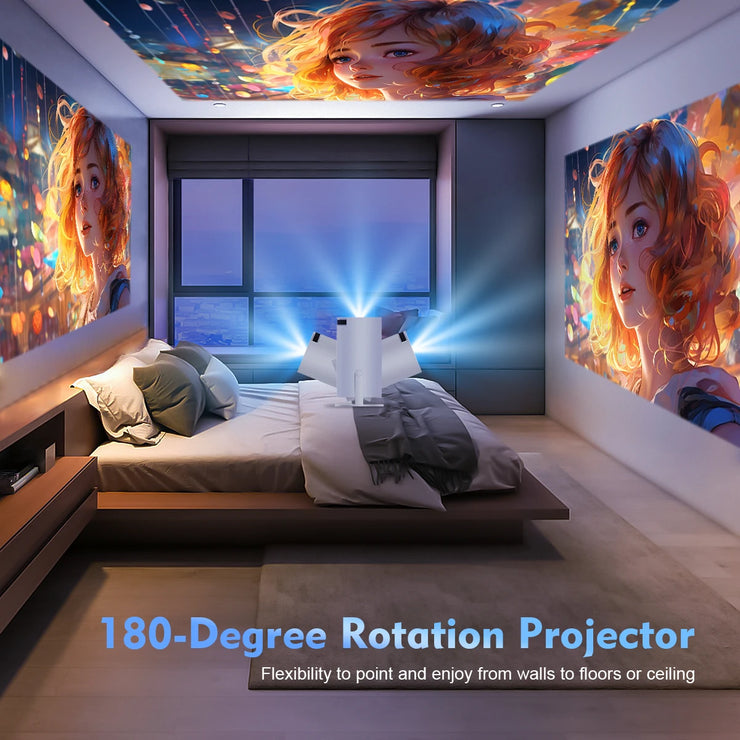 Magcubic Projector HY300 Pro 4K Android 11 Dual Wifi6 260ANSI Allwinner H713 BT5.0 1080P 1280*720P Home Cinema Outdoor Projetor.Projecteur de chargeur HY300 Pro 4K Android 11 Dual Wifi6 260ANSI Allwinner H713 BT5.0 1080P 1280*720P Home Cinema Outdoor Proj
