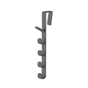 1pcs Bedroom By Hanger Clothes Hanging Rack Over The By Plastic Home Storage Organization Hooks, Purse Holder For Bags Rails