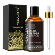 MAYJAM 1PCS 100ML Essential Oil with Dropper Sandalwood Lavender Eucalyptus Vanilla Aroma Oil For Humidifier Scent Candle Burner huile essentielle MAYJAM 1PCS 100ML avec huile de chandelier de lavande églucalyptus huile de vanille pour humidificateur brûl