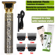 T9 Cordless Electric Hairber Shaver Hair Trimer Home Appliances Travel Barber Razors Shaving Machine for Men Trimmer Man.T9 Coiffure électrique sans fil Cointe-cheveux Découpeur à domicile Éliances de voyage Barber Razors Machine à raser pour hommes.