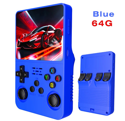 BOYHOM R36S Retro Handheld Video Game Console Linux System 3.5 Inch IPS Screen R35s Pro Portable Pocket Video Player 64GB Games.BOYHOM R36S Rétro Console de jeu vidéo portable Linux System 3.5 Inch IPS Screen R35s Pro Portable Pocket Video Player 64 Go