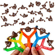 Jeu Amusant Lance-Caca 12PCS Jouets Enfants & Fêtes
