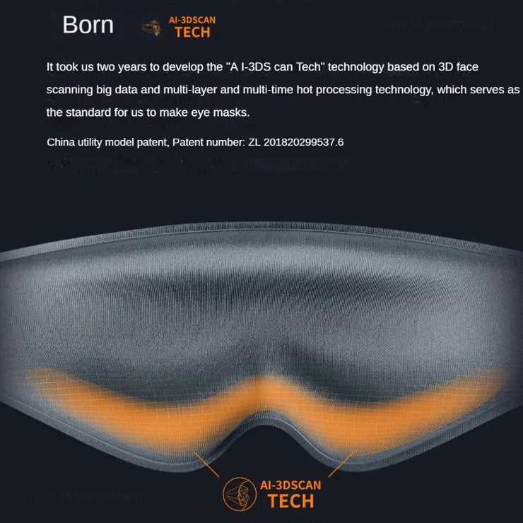 Xiaomi Dreamlight 2S Generation Full Shading Relaxing Eye Mask Sleeping Mask Block Out Light For Sleeping Aid Eye Mask Portable.