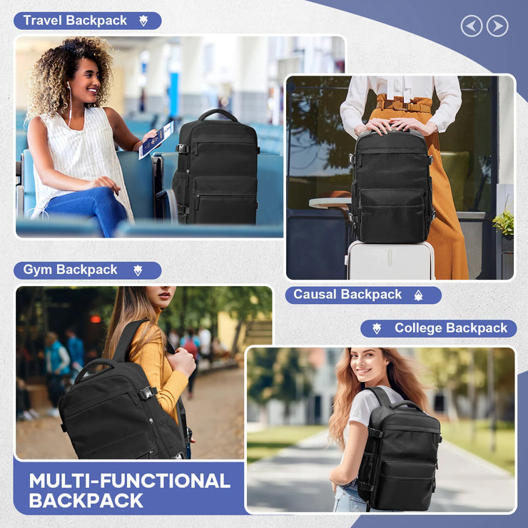 Sac à Dos Compression Sous Vide 40x20x25 Voyage & Ordinateur