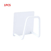Support Éponge Cuisine Acier Inoxydable Auto-Adhésif