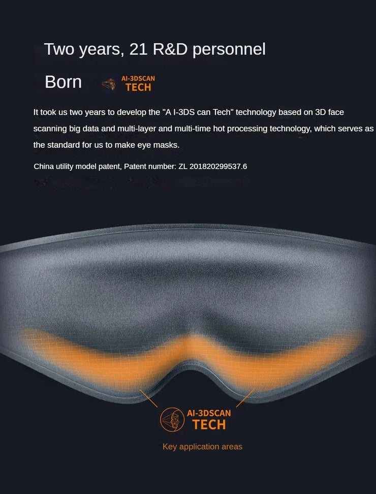 Xiaomi Dreamlight 2S Generation Full Shading Relaxing Eye Mask Sleeping Mask Block Out Light For Sleeping Aid Eye Mask Portable.