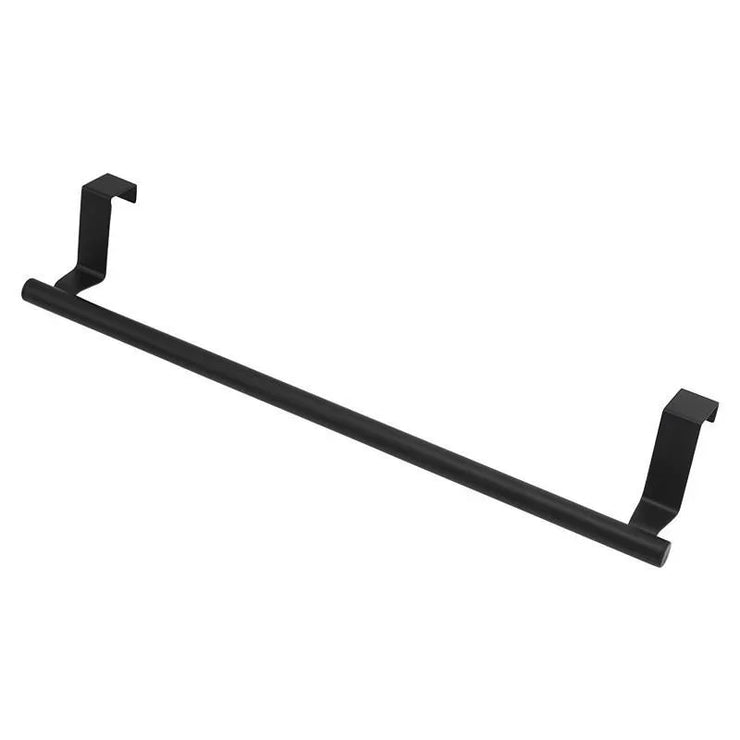 Towel Rod Steel Metal Wire Over Cabinet Towel Rack Storage Organizer Bathroom Door Hanging Towel Rack Punch-free Rag Hanger.Towel Rod Steel Metal Wire Over Cabinet Towel Rack Storage Organisateur Salle de bain porte porte pendaison torchon Rag Hanger.