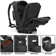Sac à Dos Tactique QT&QY 30/50L Randonnée & Voyage