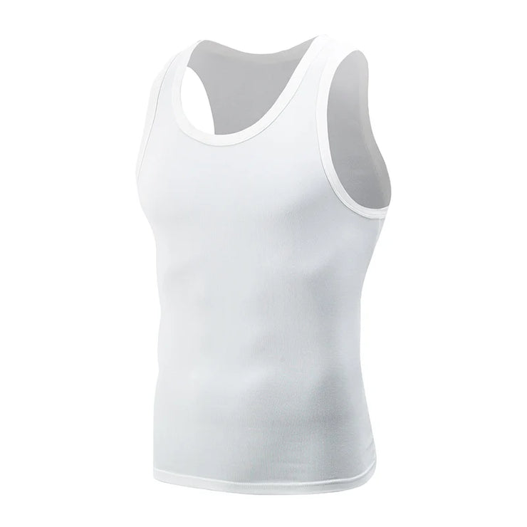 Débardeur Homme Classique Noir & Blanc Sport Plus Size