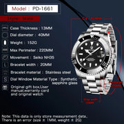 Montre Homme PAGANI DESIGN 2024 Automatique NH35A 40mm
