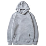 Sweat à Capuche Homme Mode Décontracté Couleur Unie
