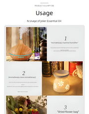 Lot 18 Saveurs Huiles Essentielles 10ml Diffuseur & Humidificateur