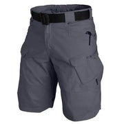 Men Urban Military Tactical Shorts Outdoor Waterproof Wear Resistant Cargo Shorts Quick Dry Multi pocket Plus Size Hiking Pants