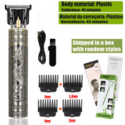 T9 Cordless Electric Hairber Shaver Hair Trimer Home Appliances Travel Barber Razors Shaving Machine for Men Trimmer Man.T9 Coiffure électrique sans fil Cointe-cheveux Découpeur à domicile Éliances de voyage Barber Razors Machine à raser pour hommes.