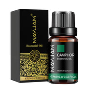 MAYJAM 10ML Essential Oil Lavender Jasmine Eucalyptus Vanilla Sandalwood Bergamot Rosemary Citronella Cinnamon Fragrance Oil.huile essentielle de lavande jasmin huile essentielle de lavande  huile de parfum de bergamote  huile de parfum de bergamote  🍋