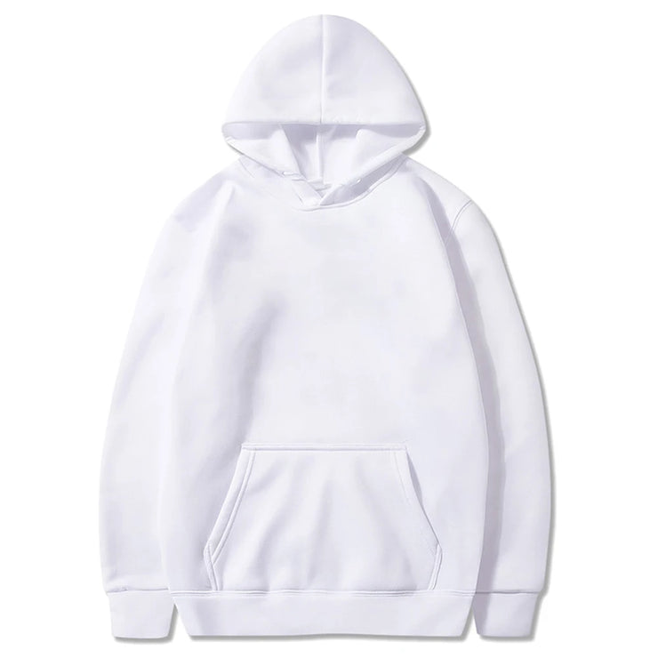Sweat à Capuche Homme Mode Décontracté Couleur Unie