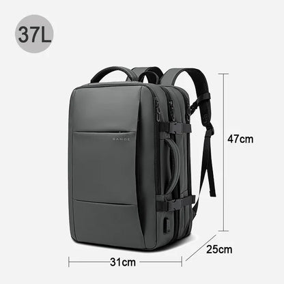 BANGE Travel Backpack Men Business Backpack School Expandable USB Bag Large Capacity 17.3 Laptop Waterproof Fashion Backpack.BANGE Travel Backpack Hommes Backpack School Sac USB Expansible Grande capacité 17,3 Laptop Waterproof Fashion Backpack.