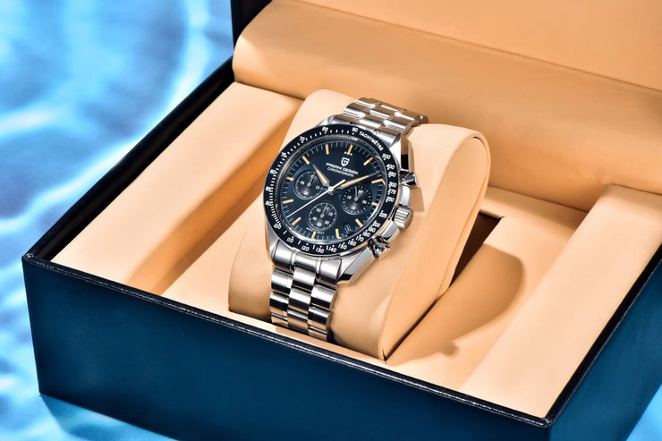 Montre Homme PAGANI DESIGN 2025 Quartz Chronographe Moonwatch