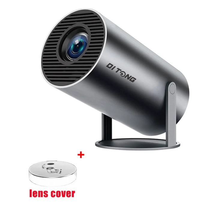 DITONG HY300 Plus HD Projector portatil 4K 1280x720P Android  LED Video Home Theater Cinema Phone mini Proyector Movie HY300 pro.DITONG HY300 Plus Projeteur HD portatil 4K 1280x720P Android LED Vidéo Home cinéma cinéma Mini Téléphone Proyector Movie HY300