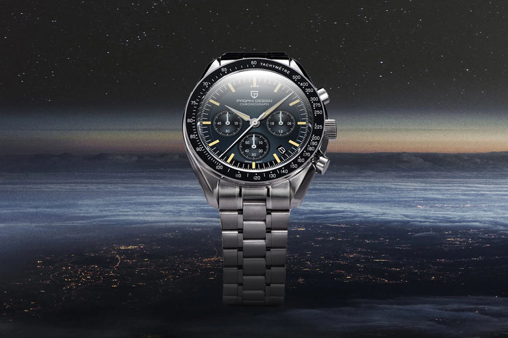 Montre Homme PAGANI DESIGN 2025 Quartz Chronographe Moonwatch