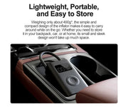Xiaomi Mijia Portable Air Compressor 2/2D Digital Tire Inflator Electric Air Pump With LED Lamp for Car Motorcycles Bicycles. Xiaomi Mijia Portable Air Compressor 2/2D Digital Tire Inflator Pompe à air électrique avec lampe LED pour motos.