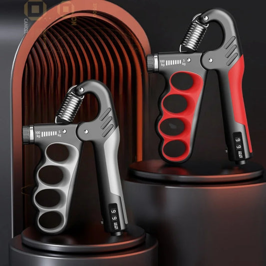5-100kg Grip Strength Gym Wrist Expander Hand Strengthener Adjustable Muscle Recovery Fitness Hand Strength Exercise.5-100kg Force Gym Wrist Expander Renforceur de main Récupération musculaire réglable Fitness Exercice de force de main.