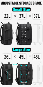 Sac à Dos BANGE Voyage & Business Homme USB Étanche 17.3’’
