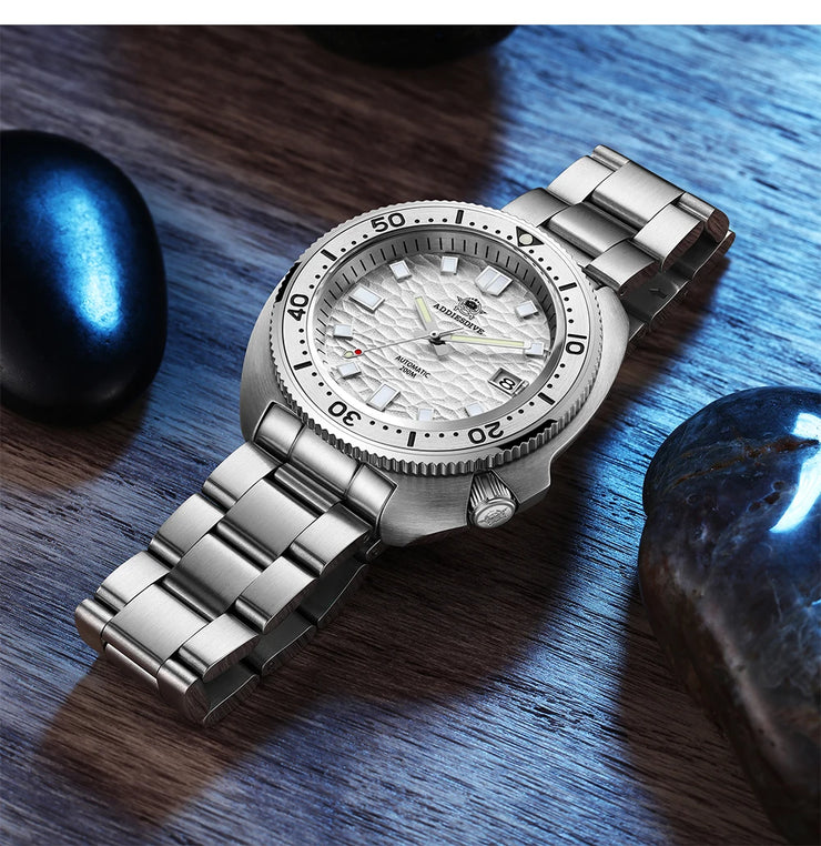 Montre Homme Automatique ADDIESDIVE NH35A Acier Inoxydable