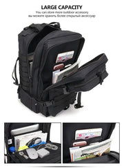 Sac à Dos Tactique QT&QY 30/50L Randonnée & Voyage