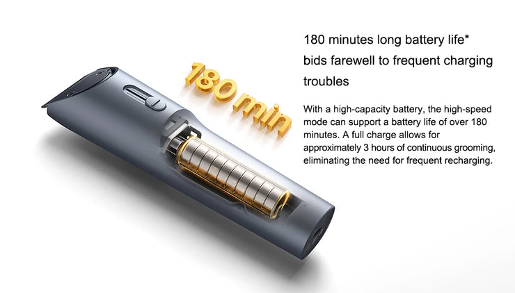 Xiaomi Mijia Hair Clipper 2 Hair Trimmer Professional Beard Cut Machine IPX7 Waterproof Wireless Haircut Machine Mijia Clipper 2.Xiaomi Mijia Hair Clipper 2 Coupe de barbe professionnelle coupe-cheveux IPX7 Machine coupe-cheveux sans fil imperméable Mijia
