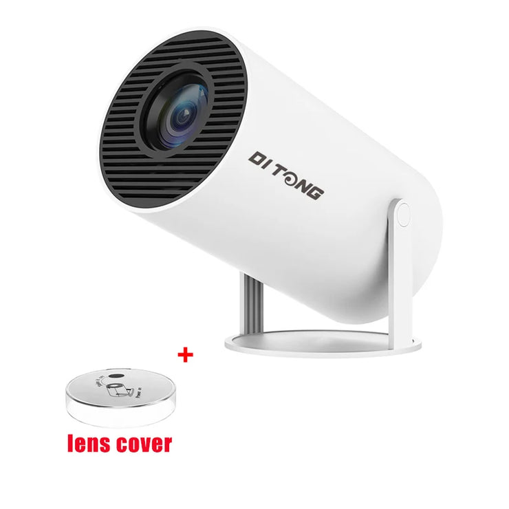 DITONG HY300 Plus HD Projector portatil 4K 1280x720P Android  LED Video Home Theater Cinema Phone mini Proyector Movie HY300 pro.DITONG HY300 Plus Projeteur HD portatil 4K 1280x720P Android LED Vidéo Home cinéma cinéma Mini Téléphone Proyector Movie HY300
