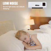 Climatiseur Chauffage Portable 2-en-1 Froid & Chaud avec Télécommande