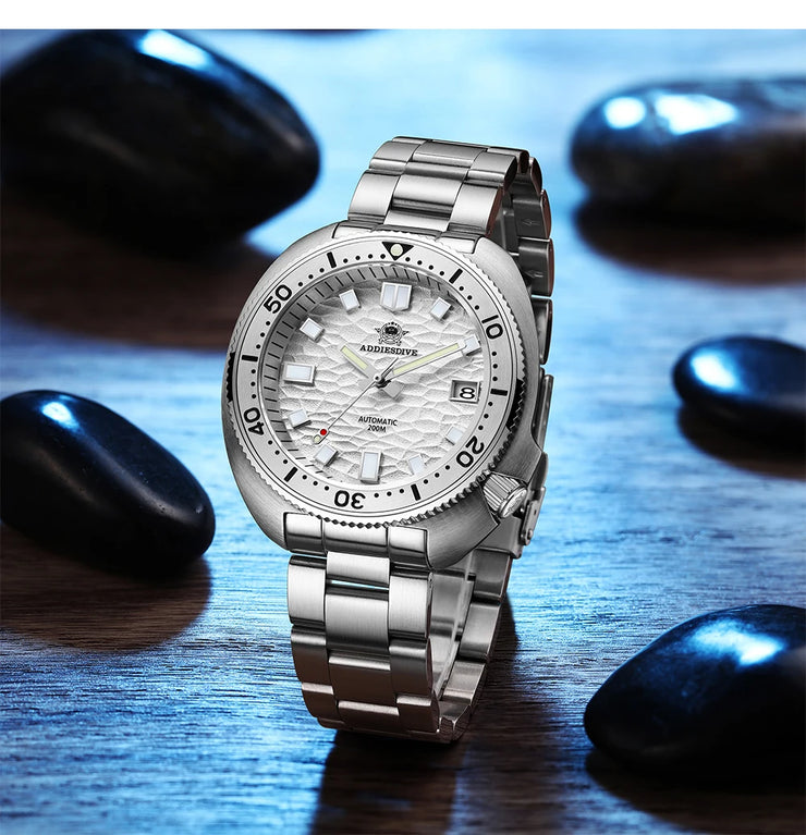 Montre Homme Automatique ADDIESDIVE NH35A Acier Inoxydable