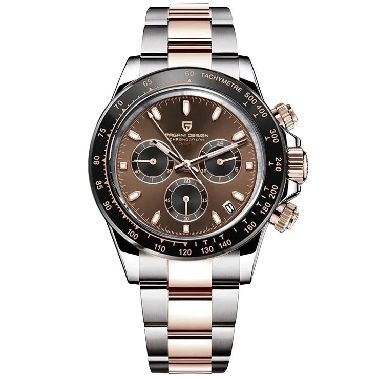 Montre Homme Quartz PAGANI DESIGN 2024 Chronographe Luxe