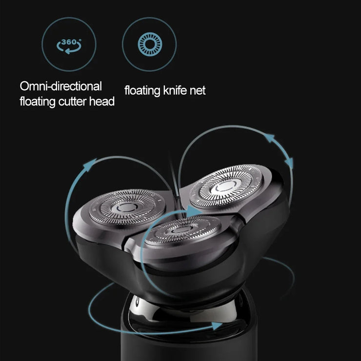Rasoir Électrique Homme XIAOMI MIJIA S500 Triple Lame