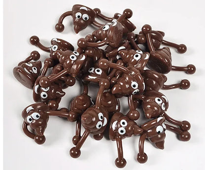 12PC Funny Poo Launcher Tricky Slingshot Children Toys Kids Birthday Party Gifts Wedding Gifts For Guests Christmas Party Favors. 12PC Funny Poo Launcher Tricky Slingshot Children Toys Kids Birthday Party Cadeaux de mariage pour les invités Fête de Noël