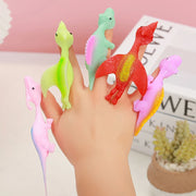 Lot 10 Dinosaures Catapulte à Doigt Jouets Amusants Enfant