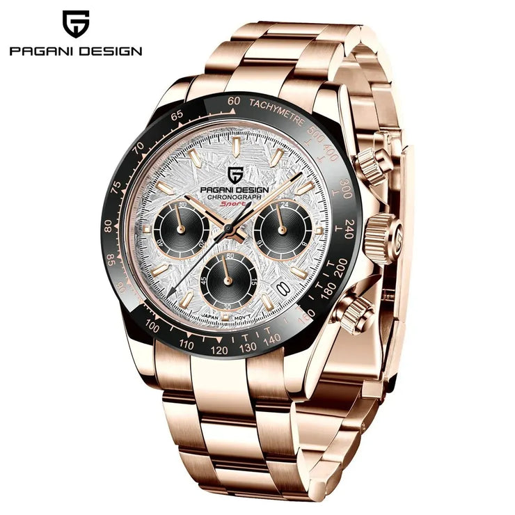 Montre Homme Quartz PAGANI DESIGN 2024 Chronographe Luxe