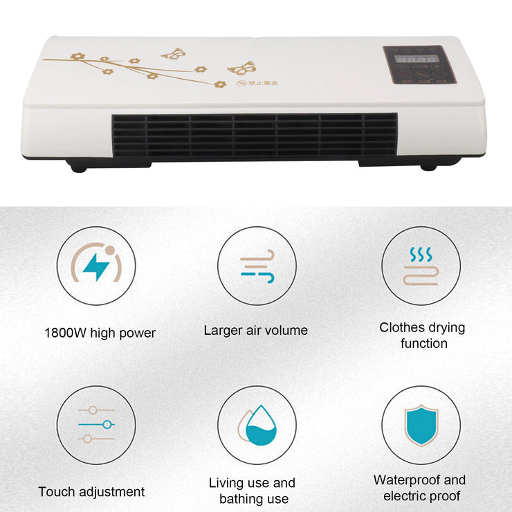 Climatiseur Mural Compact Chauffage & Refroidissement