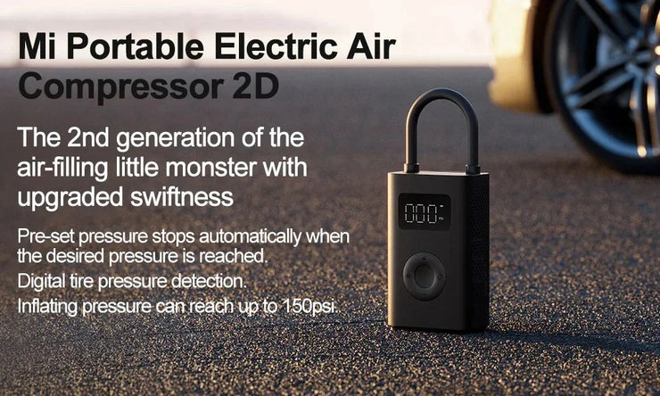 Pompe à Air Portable Xiaomi Mijia 2D 2025 Compresseur Gonflable