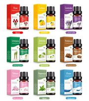 Lot 18 Saveurs Huiles Essentielles 10ml Diffuseur & Humidificateur
