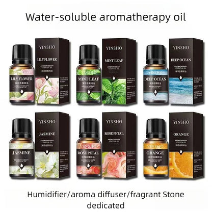 17 Flavors 10ml Essential Oils For Aroma Diffuser AirHumidifier Home Water-soluble Lavender Rose Eucalyptus  White Peach Oolong  17 Saveurs 10ml Huiles essentielles pour diffuseur d'arôme AirHumidifier Home Lavande soluble Rose Eucalyptus White Peach Oolo