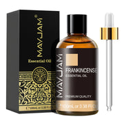 MAYJAM 1PCS 100ML Essential Oil with Dropper Sandalwood Lavender Eucalyptus Vanilla Aroma Oil For Humidifier Scent Candle Burner huile essentielle MAYJAM 1PCS 100ML avec huile de chandelier de lavande églucalyptus huile de vanille pour humidificateur brûl