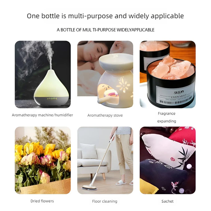Lot 18 Saveurs Huiles Essentielles 10ml Diffuseur & Humidificateur