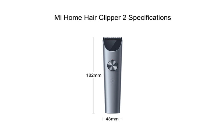 Xiaomi Mijia Hair Clipper 2 Hair Trimmer Professional Beard Cut Machine IPX7 Waterproof Wireless Haircut Machine Mijia Clipper 2.Xiaomi Mijia Hair Clipper 2 Coupe de barbe professionnelle coupe-cheveux IPX7 Machine coupe-cheveux sans fil imperméable Mijia