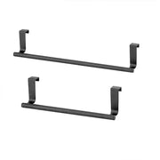 Towel Rod Steel Metal Wire Over Cabinet Towel Rack Storage Organizer Bathroom Door Hanging Towel Rack Punch-free Rag Hanger.Towel Rod Steel Metal Wire Over Cabinet Towel Rack Storage Organisateur Salle de bain porte porte pendaison torchon Rag Hanger.